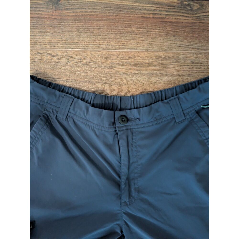 REI Trailmade Hiking Pants 10 Blue Women's Cargo Straight Leg Stretch Gorpcore - Picture 4 of 6